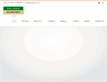 Tablet Screenshot of binajinah.com